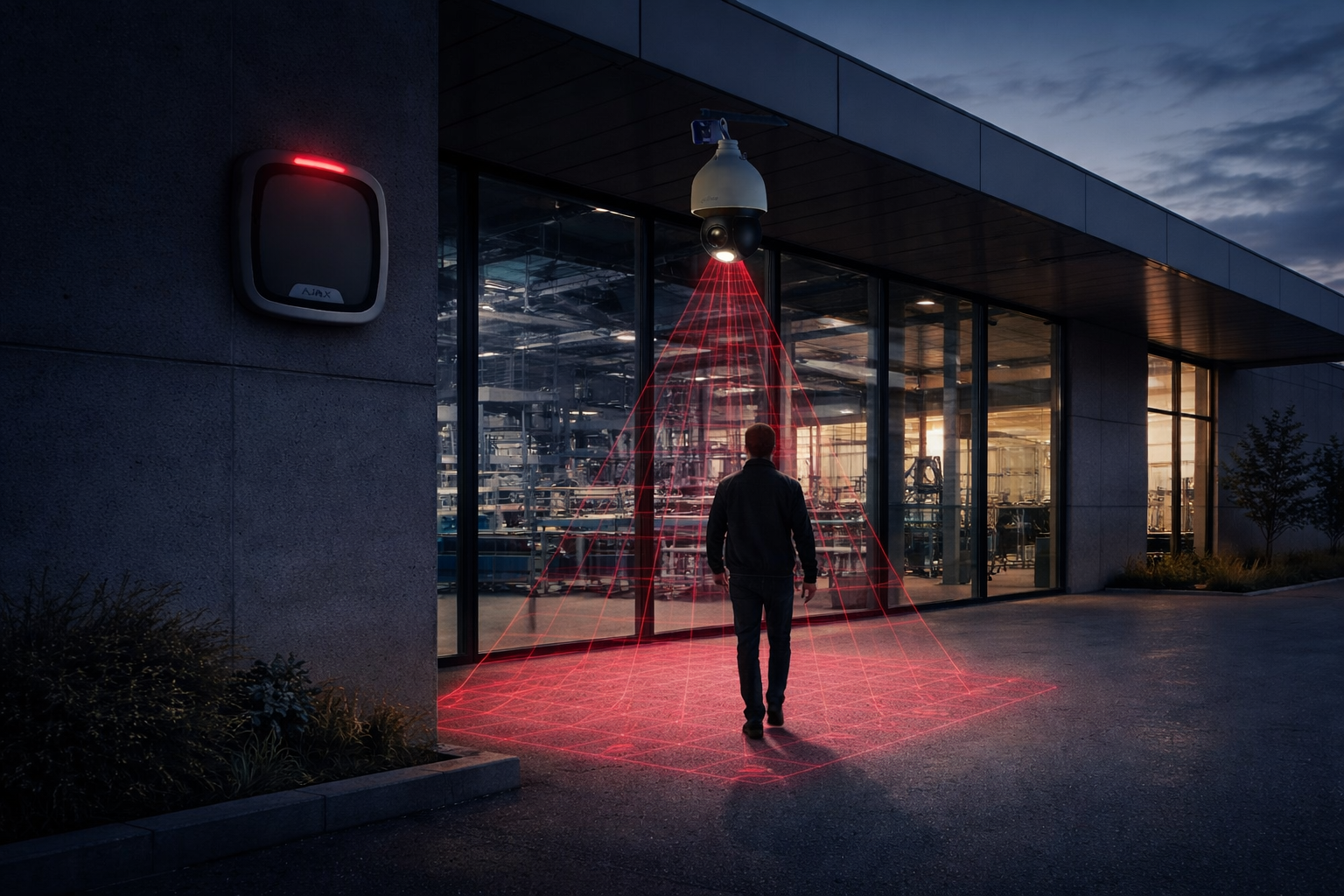 Alarm-und Videioüberwachung für Unternehmen