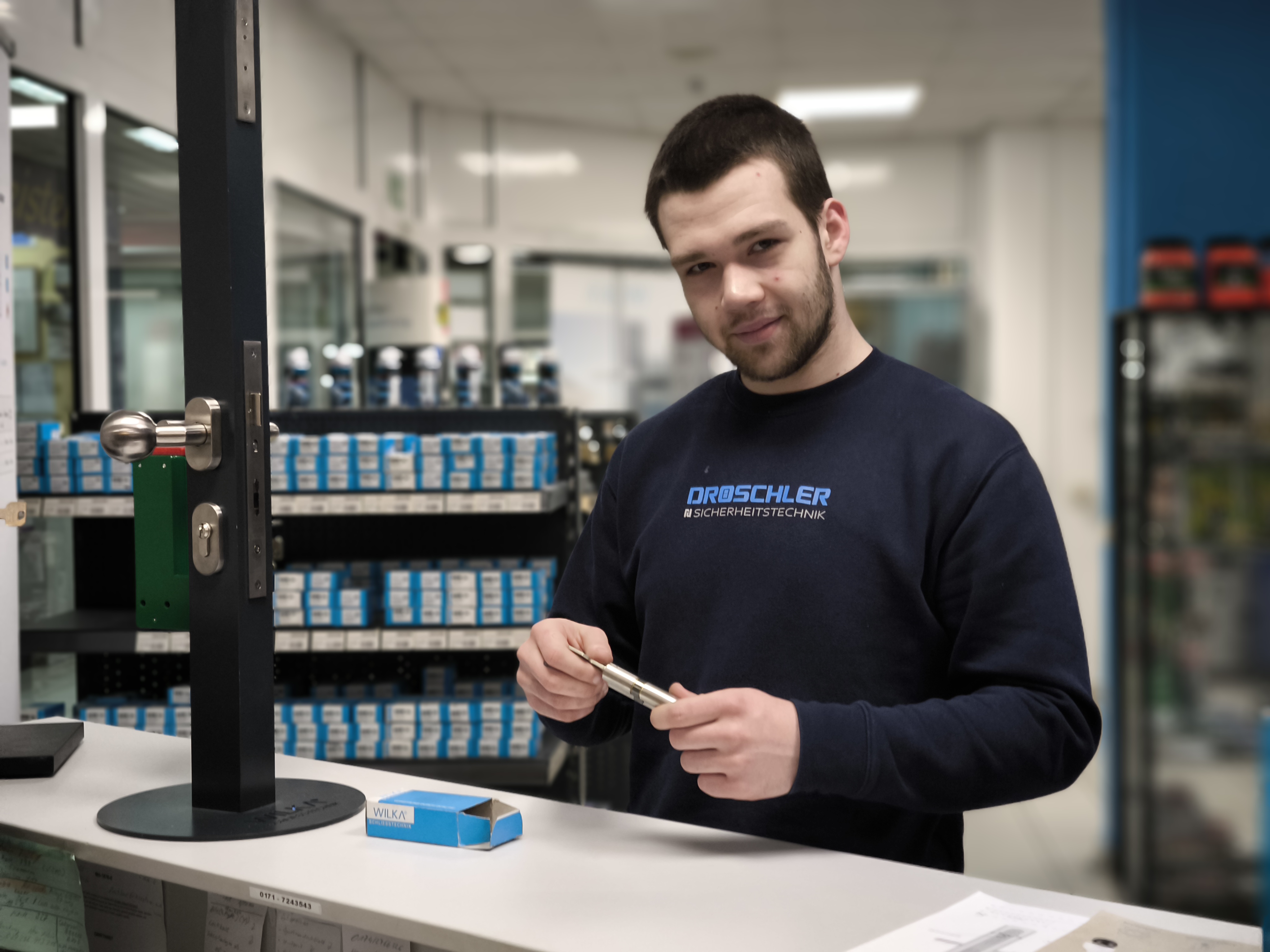 Mitarbeiter bei der Beratung